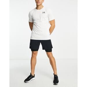 NWOT Under Armour t-shirt with logo in white Small